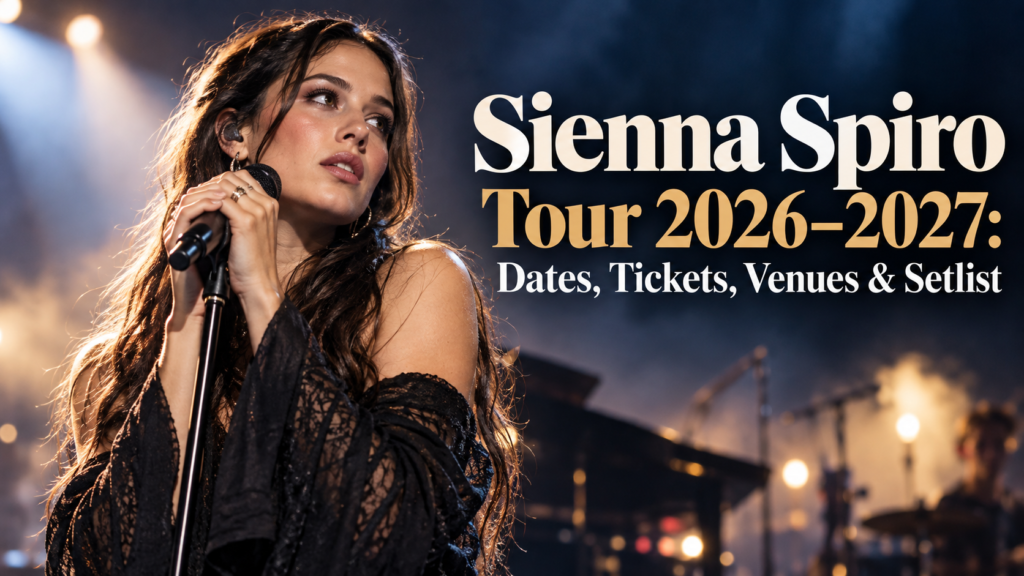 Sienna Spiro Tour